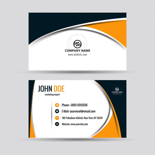 Modern Business Card Vector Free Download 626x626 Modern Business Card Vector Free Download