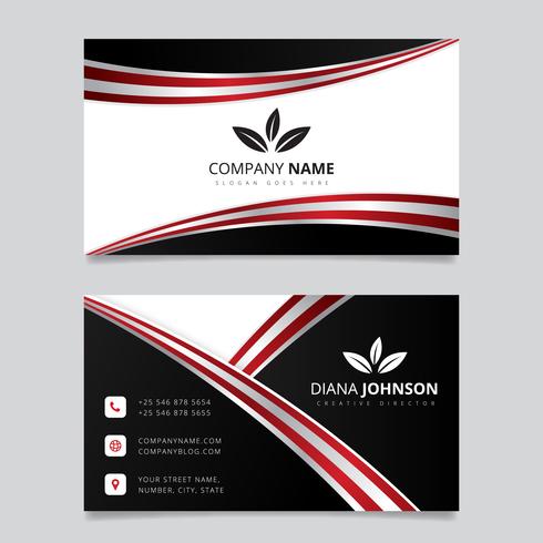 Modern Simple Business Card Vector Template Creative And Clean 490x490 Modern Simple Business Card Vector Template Creative And Clean