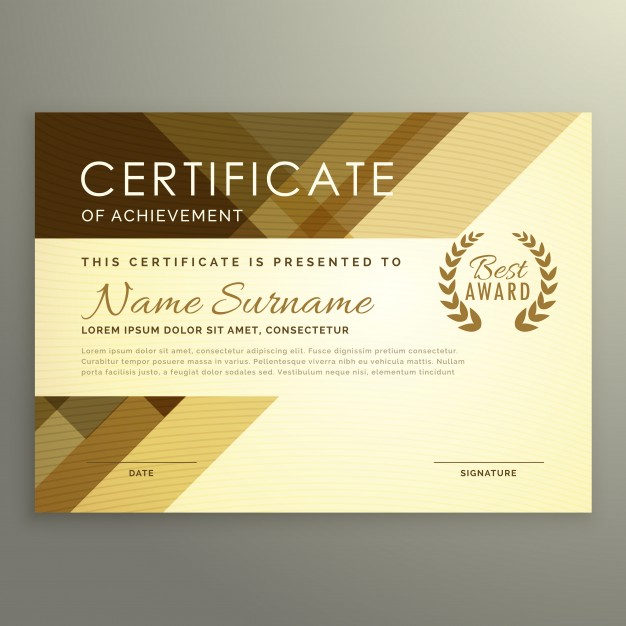Modern Certificate Design In Premium Style Vector Free Download 626x626 Modern Certificate Design In Premium Style Vector Free Download