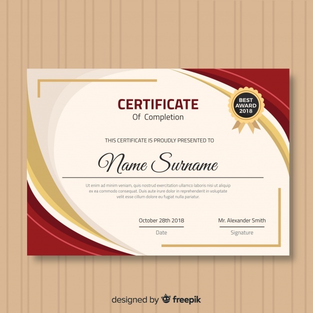 Certificate Vectors, Photos And Free Download 626x626 Certificate Vectors, Photos And Free Download