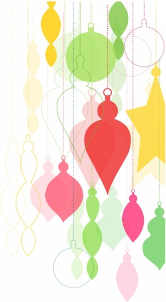 Modern Christmas Free Vector In Adobe Illustrator 330x600 Modern Christmas Free Vector In Adobe Illustrator