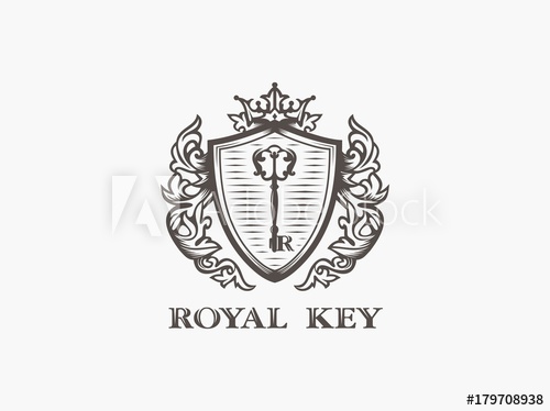 Modern Vector Professional Sign Logo Royal Key 500x374 Modern Vector Professional Sign Logo Royal Key