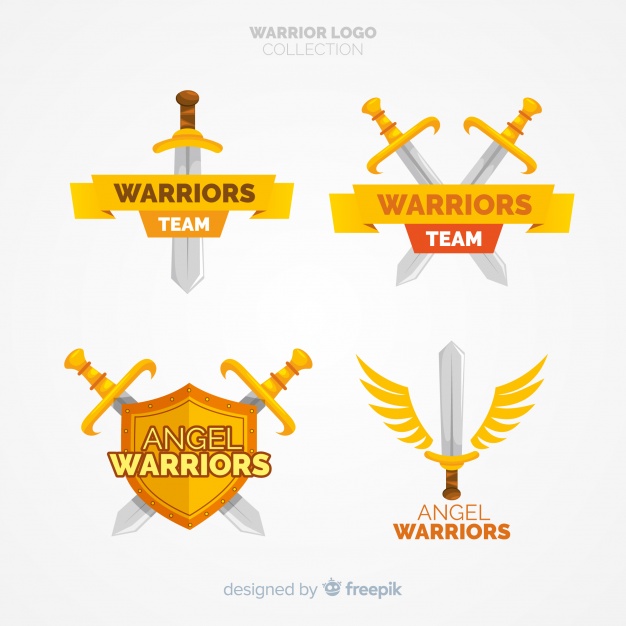 Modern Warrior Sports Logo Collection Vector Free Download 626x626 Modern Warrior Sports Logo Collection Vector Free Download