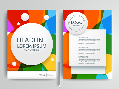 500x375 Flyer Or Brochure Cover Modern Design Vector Free Download