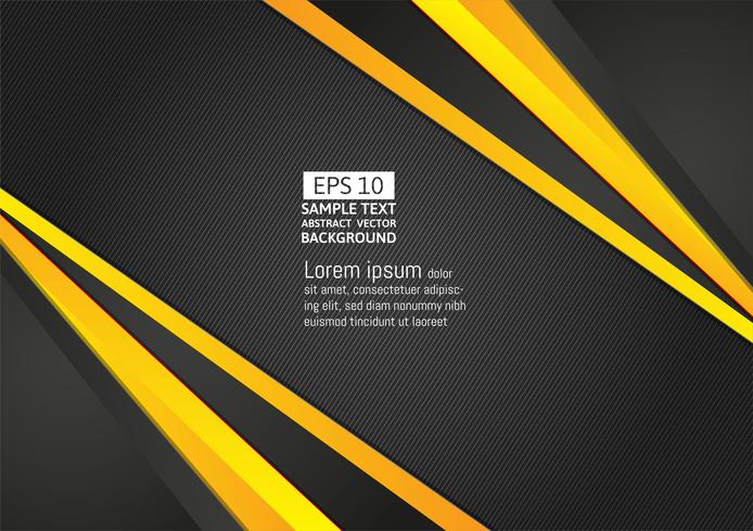 694x490 Abstract Geometric Black And Yellow Color Background With Copy