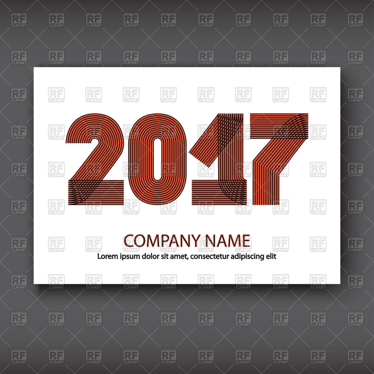 1200x1200 Annual Report Cover Modern Design Vector Image Of Calendars