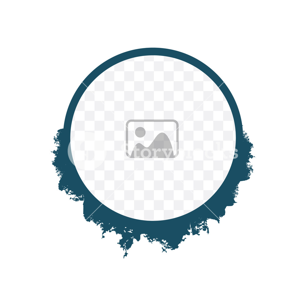 1000x1000 Modern Circle Shape Or Photo Frame Vector Graphic Design Royalty