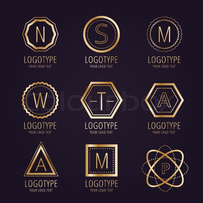 800x799 Massive Logo Set Bundle Vector Logo Stock Vector Colourbox