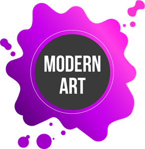 293x300 Pink And Purple Splash Modern Logo Vector