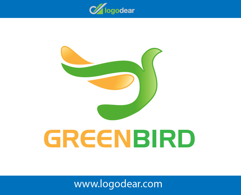 845x684 Green Bird Modern Logo Design Vector Free Download Now Logodear