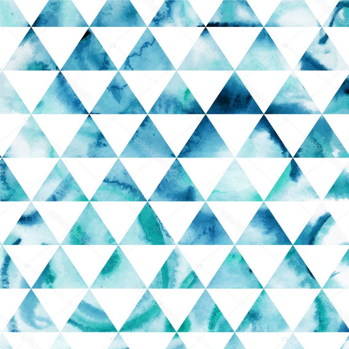 Stock Illustration Vector Watercolor Triangles Pattern Modern 1227x1227 Stock Illustration Vector Watercolor Triangles Pattern Modern