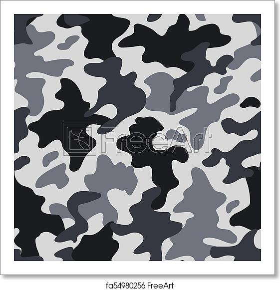 Free Art Print Of Modern Fashion Vector Trendy Camo Pattern 561x581 Free Art Print Of Modern Fashion Vector Trendy Camo Pattern