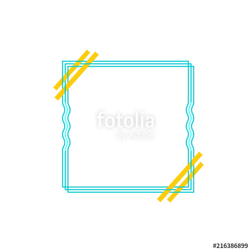 500x500 Frame Border Line