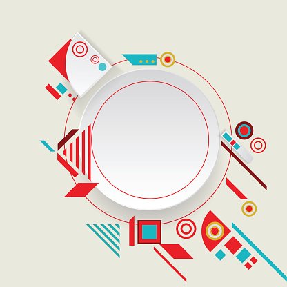 416x416 Modern Vector Aztec Frame For Material Design Premium Clipart