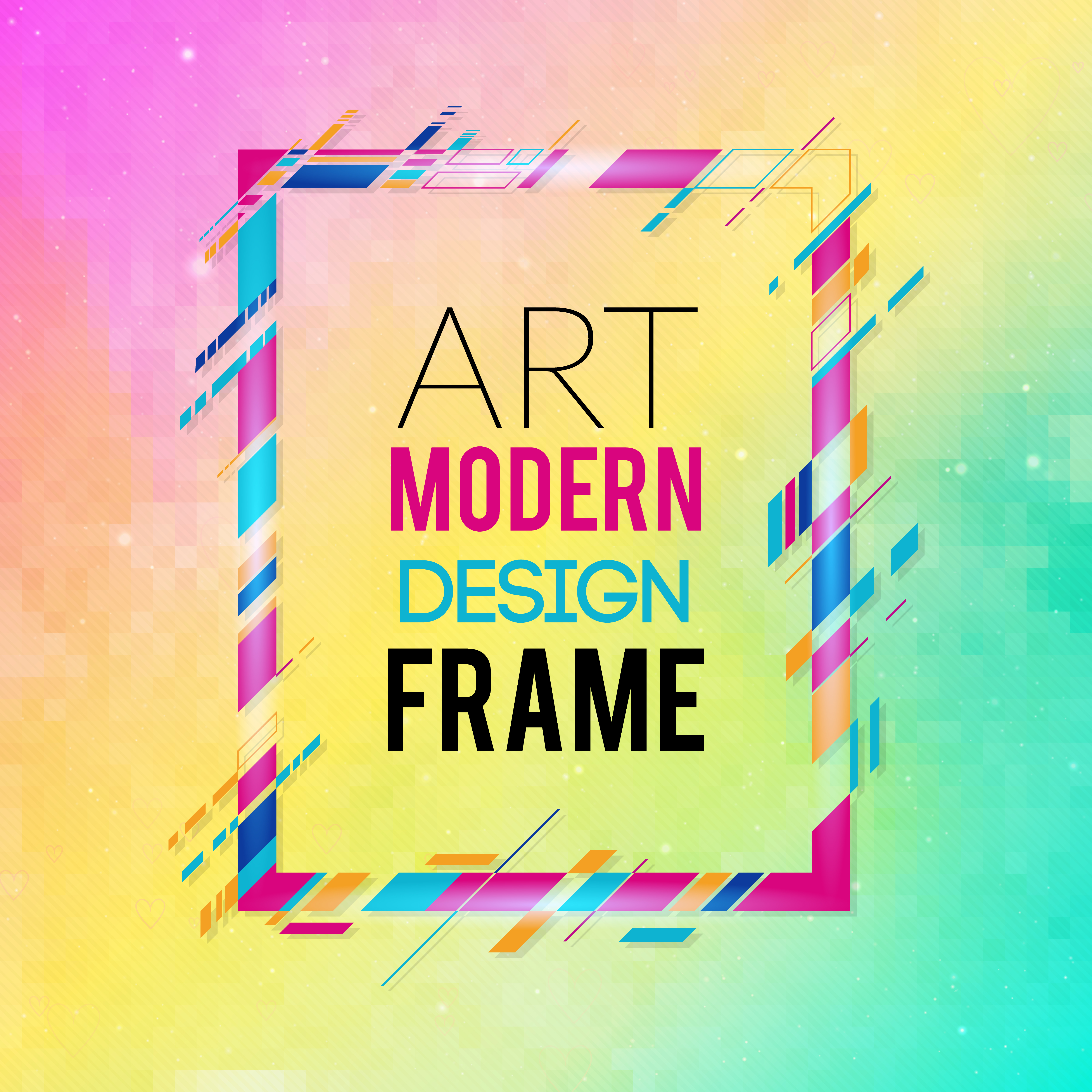 5000x5000 Vector Frame For Text Modern Art Graphics Dynamic Frame