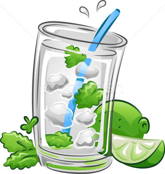 568x600 Drinks Mojito Vector Illustration Lenm