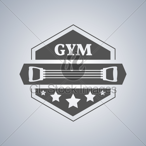 500x500 Sport Logo, Vector Illustration Gl Stock Images