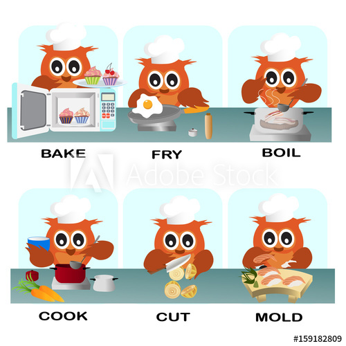 500x500 Verb Word Vector Background For Preschool Verb Set