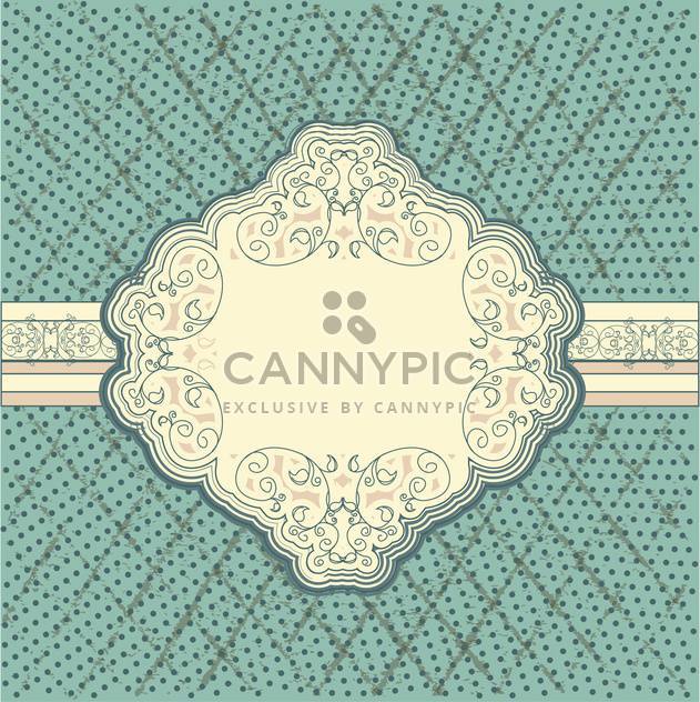 631x632 Vintage Frame Vector Background Free Vector Download Cannypic