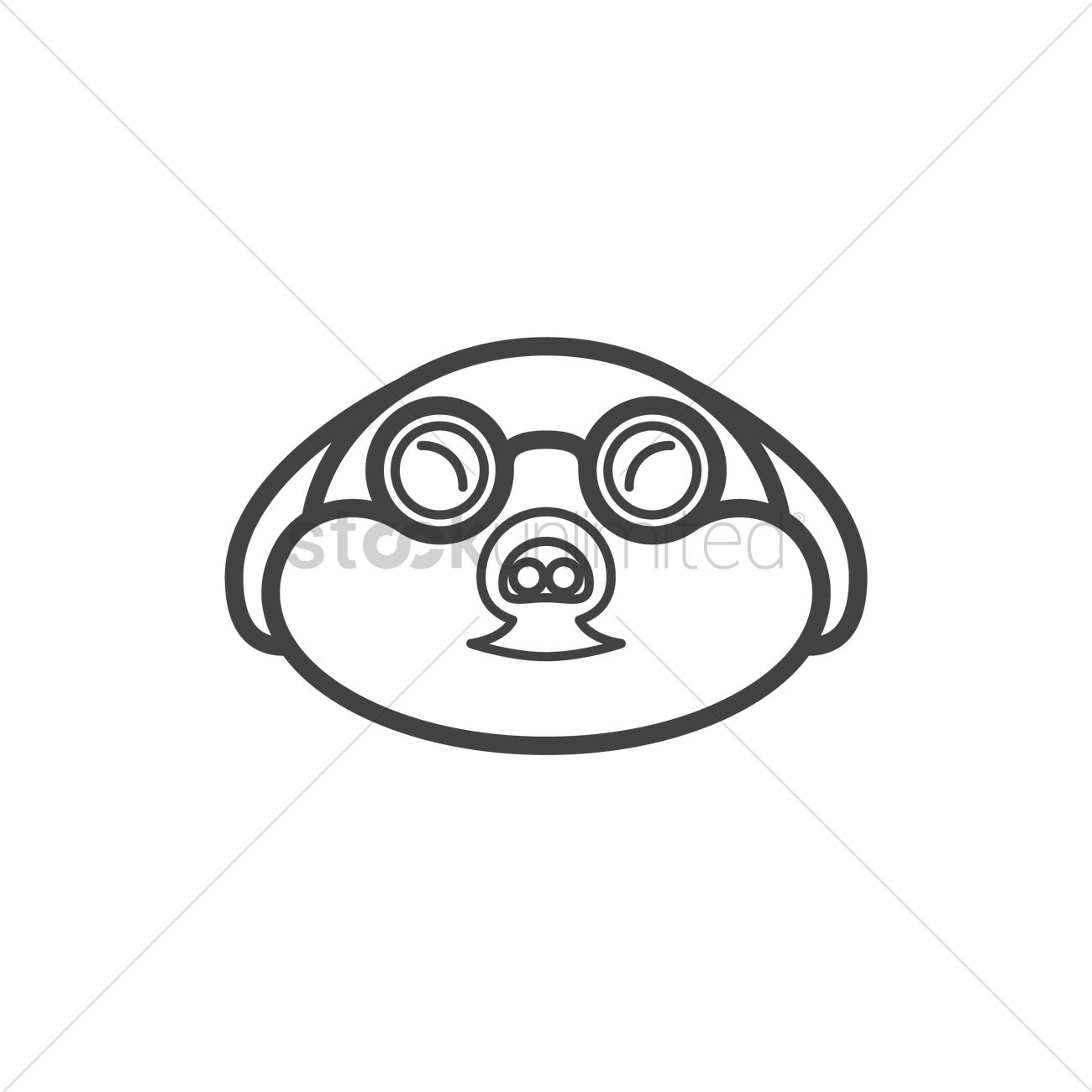 1300x1300 Mole Vector Image