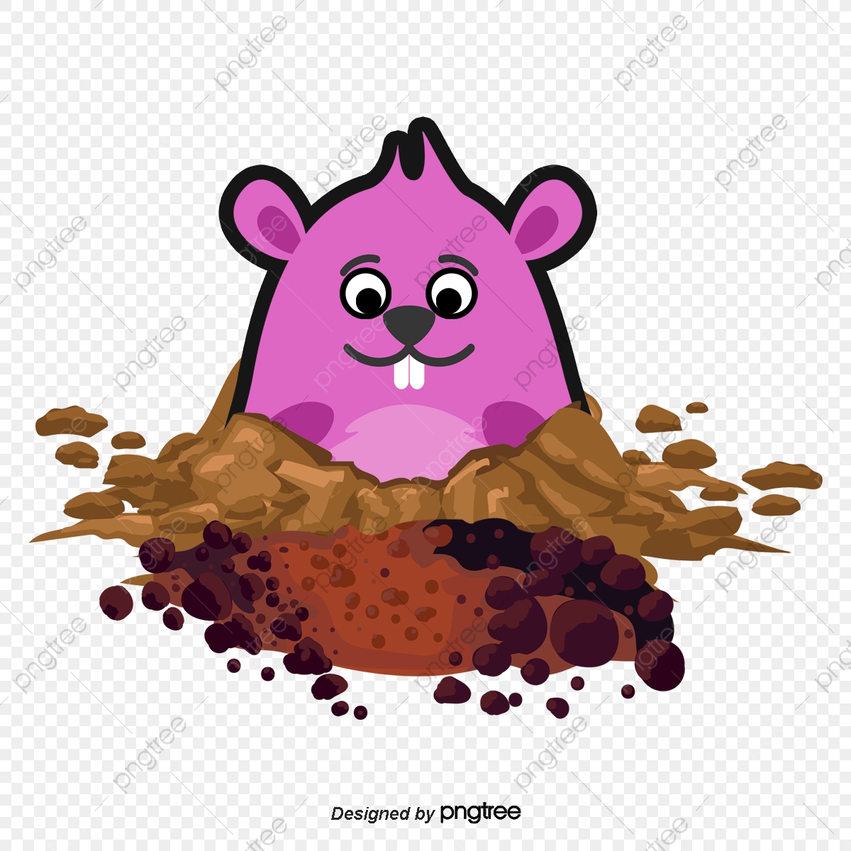 1200x1200 The Mole, Cartoon, Vector, Animal Png And Vector With Transparent