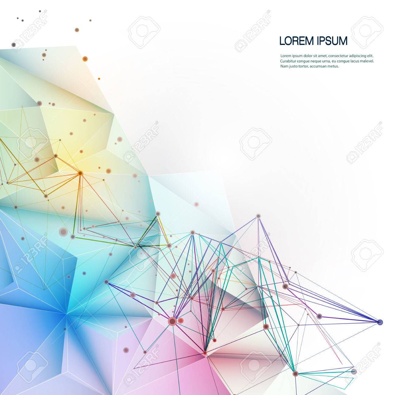 1300x1300 Vector Abstract Futuristic