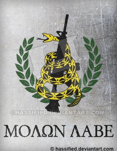 400x515 Gadsden Molon Labe