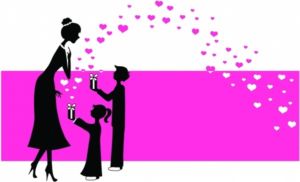 600x365 Mom Free Vector Download