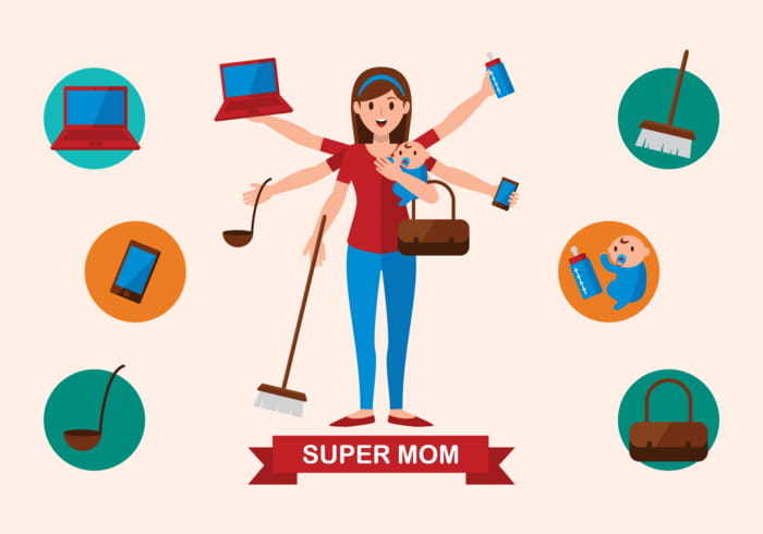 700x490 Super Mom Vector Free Graphics Uihere
