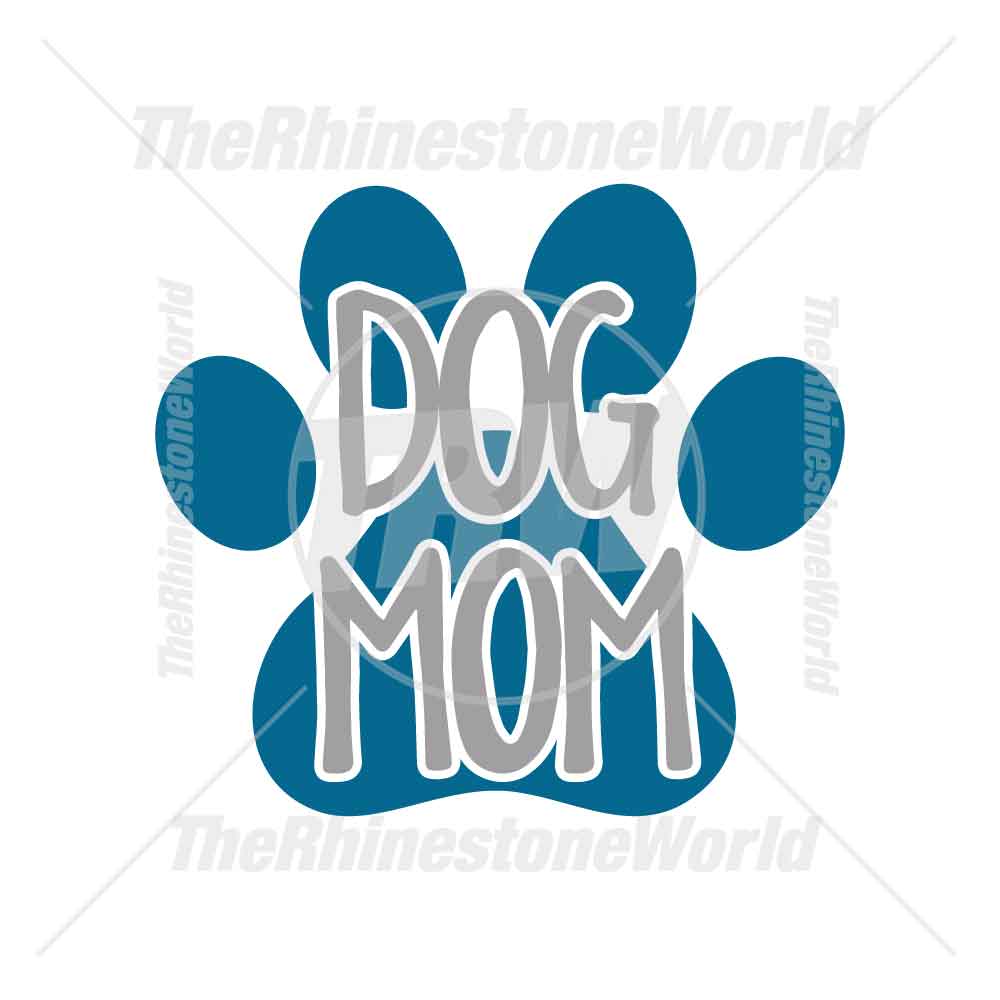 1000x1000 Dog Mom Vector Artwork