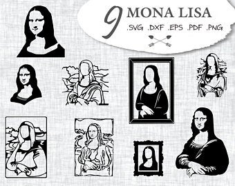 Mona Lisa Vector Etsy 340x270 Mona Lisa Vector Etsy