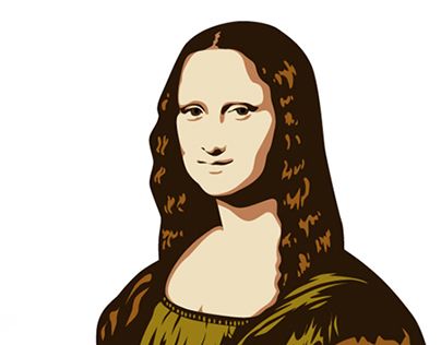 Vector Image Of Mona Lisa For Dentistry Classic Art 404x316 Vector Image Of Mona Lisa For Dentistry Classic Art