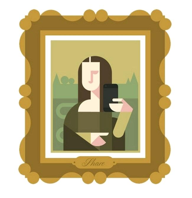 Hand Painted Frame Vector And Mona Lisa Song Oakleaf 650x670 Hand Painted Frame Vector And Mona Lisa Song Oakleaf