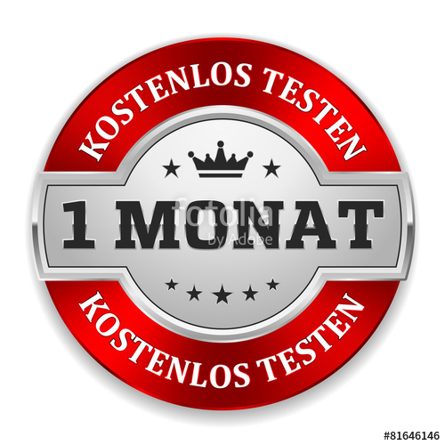 Silberner Monat Kostenlos Siegel Mit Rotem Rand Stock Image 500x500 Silberner Monat Kostenlos Siegel Mit Rotem Rand Stock Image