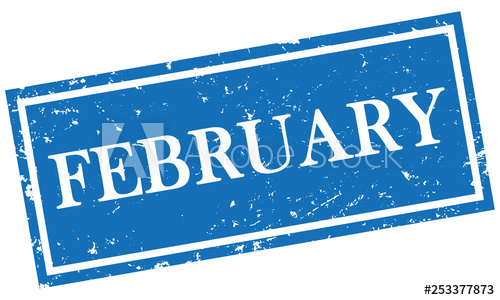 Stempel Vector Monat February 500x300 Stempel Vector Monat February