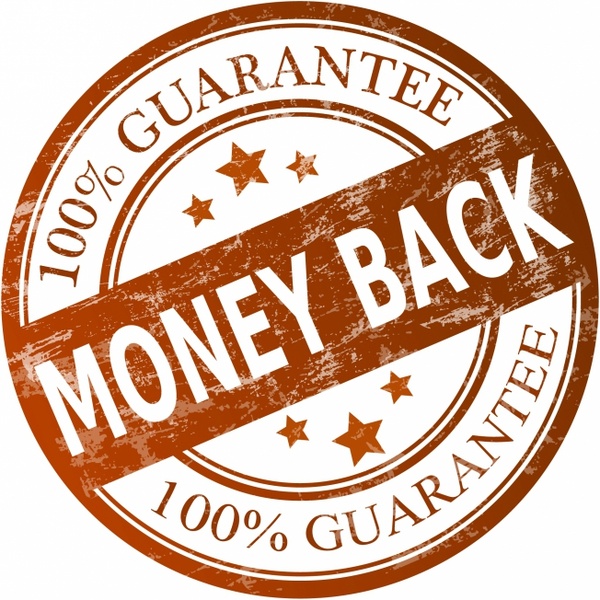 Money Back Guarantee Free Vector In Adobe Illustrator 600x600 Money Back Guarantee Free Vector In Adobe Illustrator