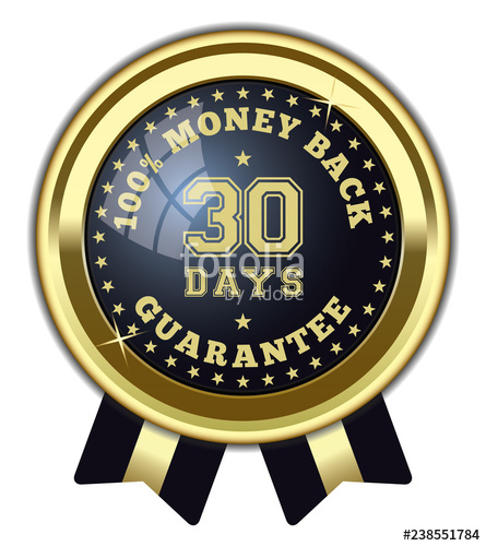 Days Money Back Guarantee Vector Golden Badge Stock Image 445x500 Days Money Back Guarantee Vector Golden Badge Stock Image