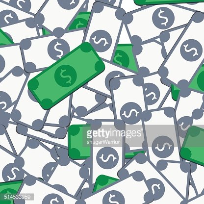 416x416 Flat Money Background Vector Illustration Premium Clipart