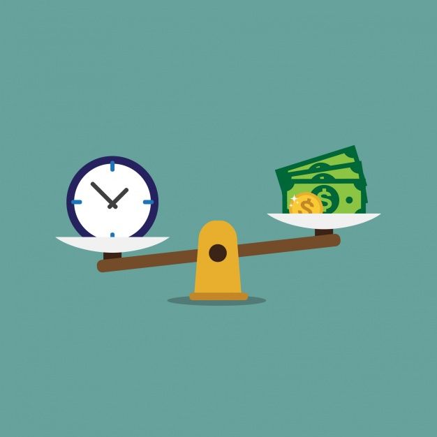 626x626 Time Is Money Background Design Vector Free Download Anti