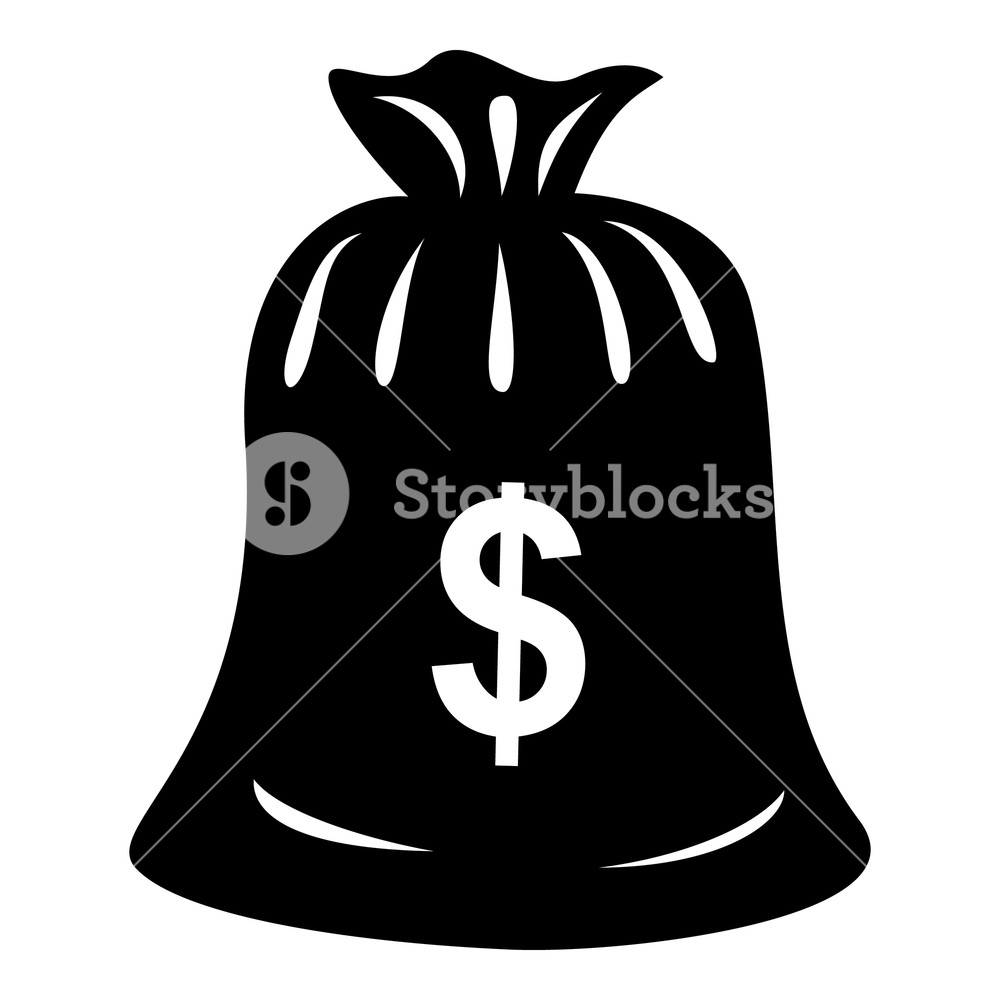 1000x1000 Money Bag Icon Simple Illustration Of Money Bag Vector Icon