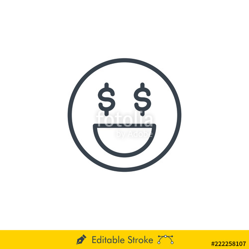 500x500 Money Eyes Emoji