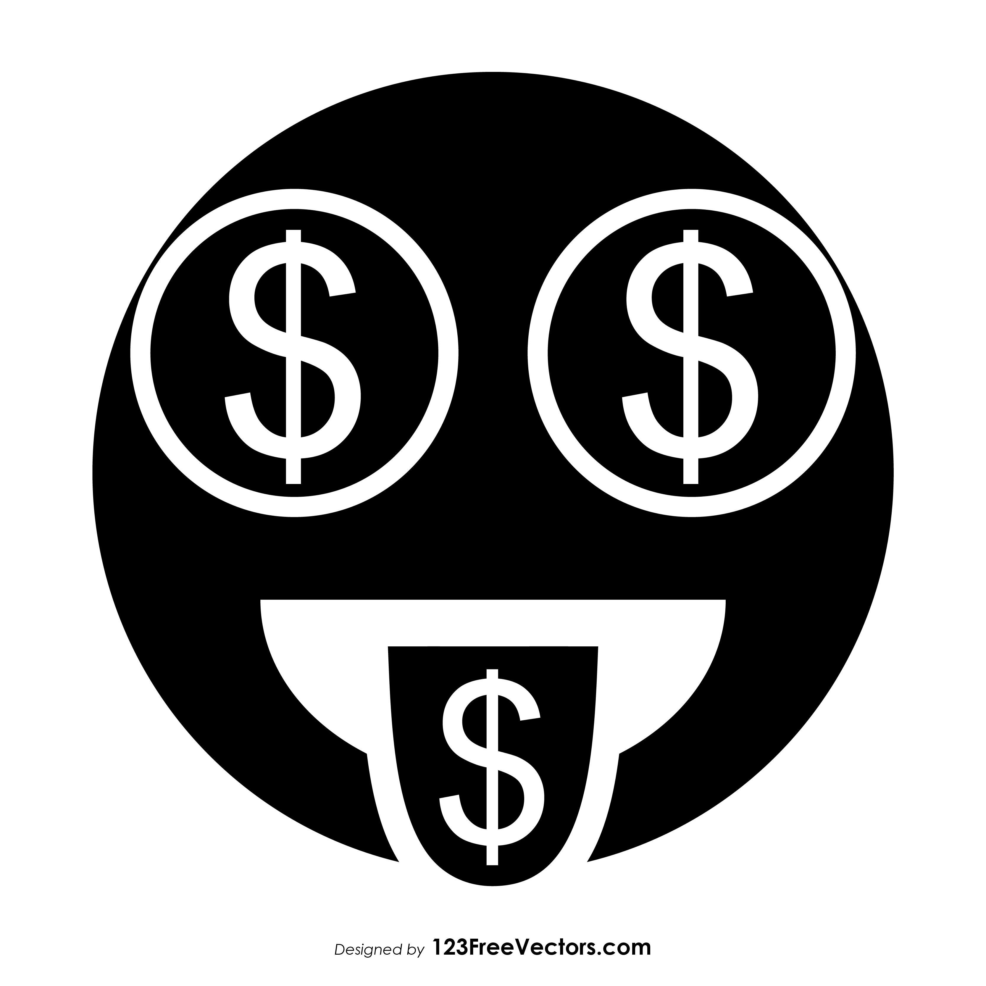 Download Money Emoji Vector at Vectorified.com | Collection of ...