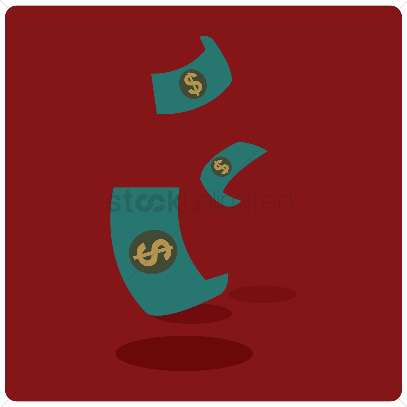 Money Falling Vector at Vectorified.com | Collection of Money Falling