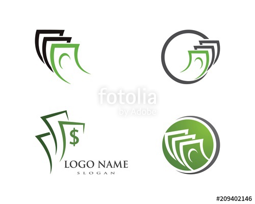 500x400 Money Logo Vector Template Stock Image And Royalty Free Vector