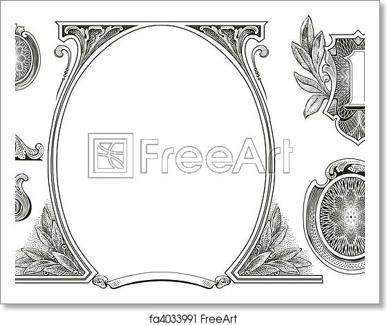 560x470 Free Art Print Of Vector Money Ornaments Set Of Detailed Vector