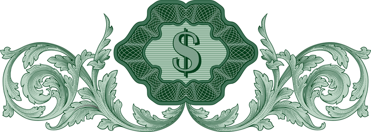 730x260 Money Ornaments Vector Graphics To Download