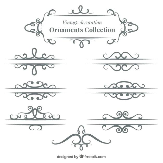 626x626 Vintage Ornaments