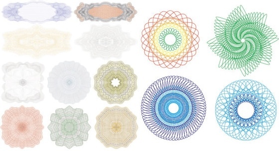 559x304 Money Line Pattern Free Vector Download