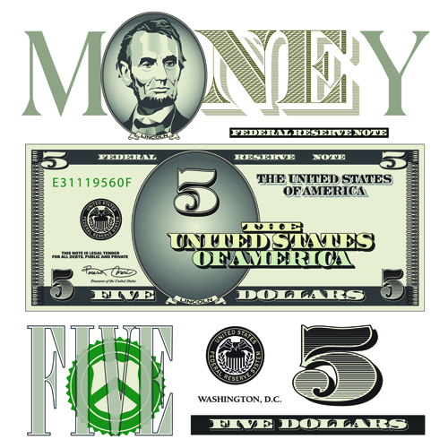Vector Money With Dollars Design Template Free Download 500x500 Vector Money With Dollars Design Template Free Download