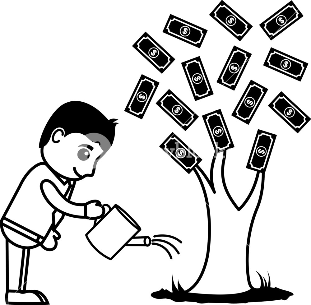 1000x981 Watering Money Tree